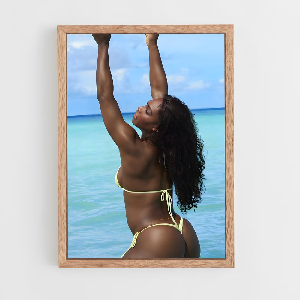Poster Splash de Serena – affiche Tennis (vue 4)